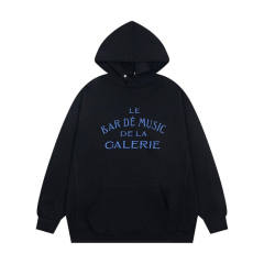 Gallery Dept Bar de Music Hoodie Black Gray