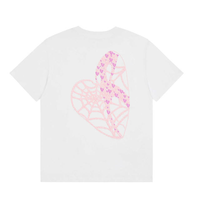 Revenge Rheinstone T-Shirt Tee White Black