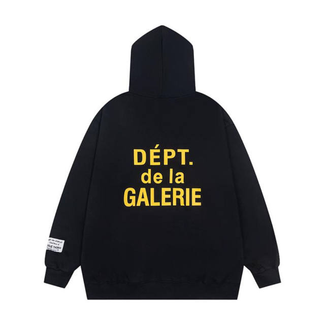 Gallery Dept Bar de Music Hoodie Black Gray