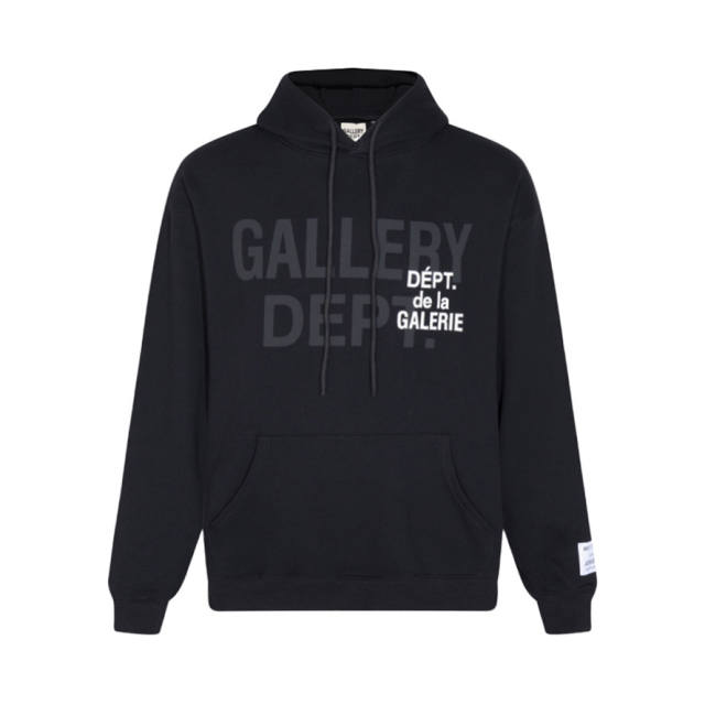 Gallery Dept French DEPT DE LA GALERIE Hoodie Black