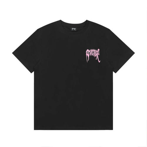 Revenge T-Shirt Foaming Print T-Shirt Tee black