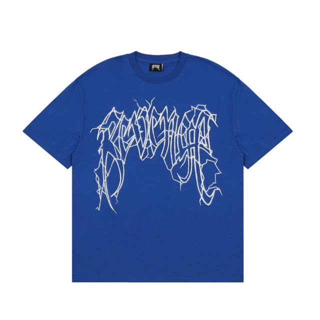 Revenge T-Shirt tee black Blue