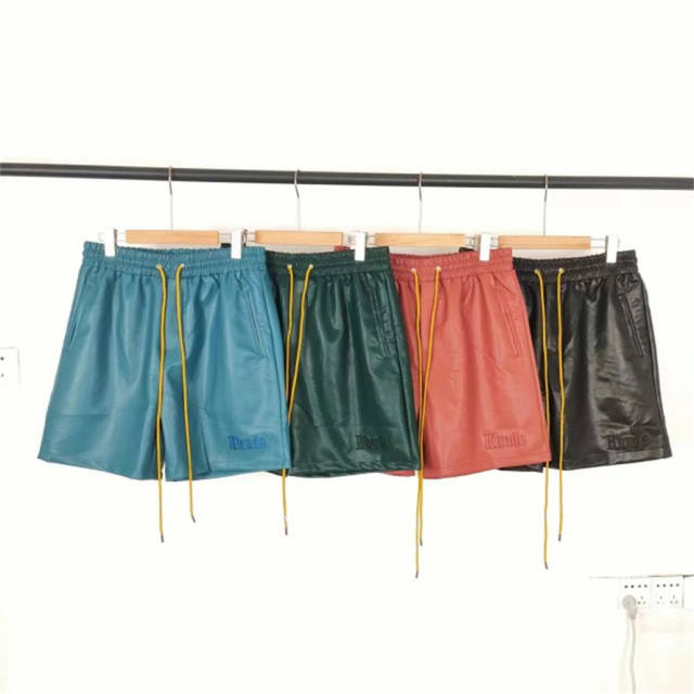 Rhude lettering patch mesh shorts 4 colors