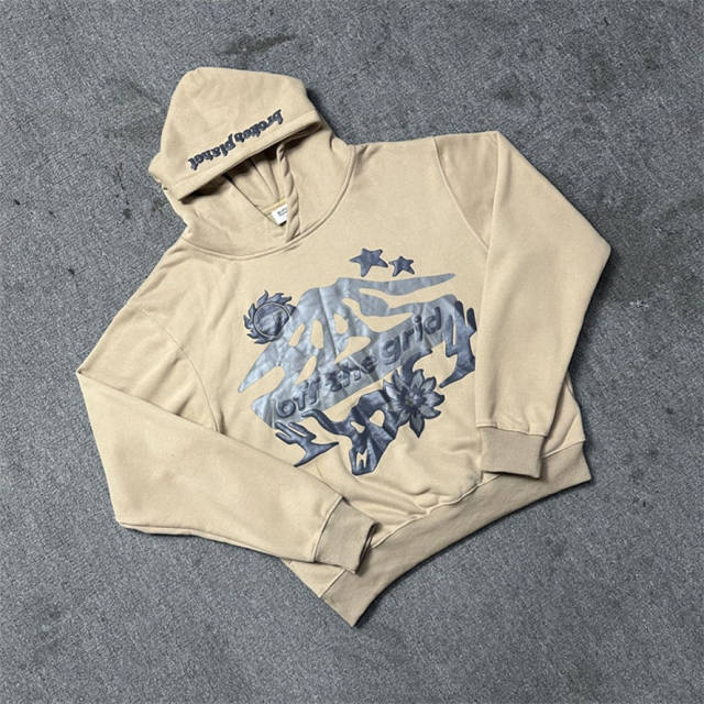 Broken Planet Hoodie Khaki