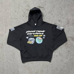 Broken Planet Planet Hoodie Gray