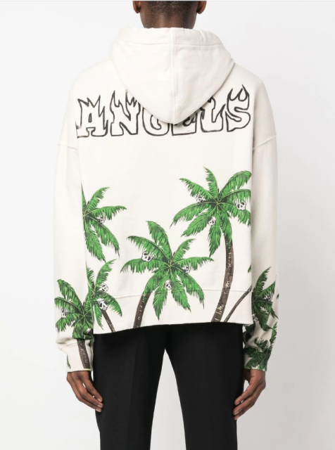Palm Angels PA Palm Tree Hoodie Black