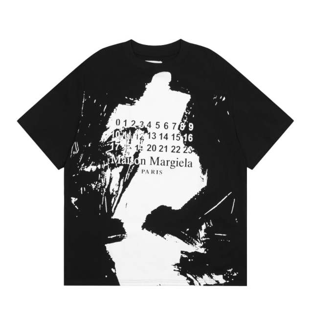 Maison Margiela MM6 Classic T-Shirt Black White