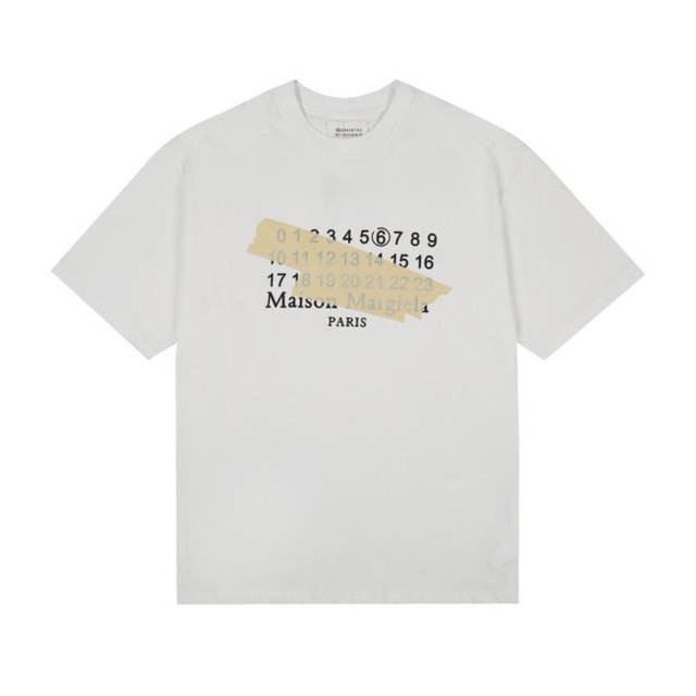 Maison Margiela MM6 Classic T-Shirt Black White