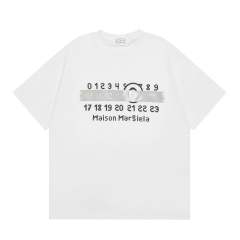 Maison Margiela MM6 Tape T-Shirt Black White