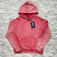Hellstar Studios Sample Blank Hoodie Pants Tracksuit Red