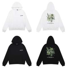 Tree Logo Hoodie Black White