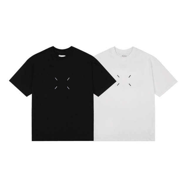 Maison Margiela MM6 Classic T-Shirt Black White
