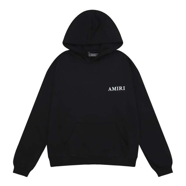 Tree Logo Hoodie Black White
