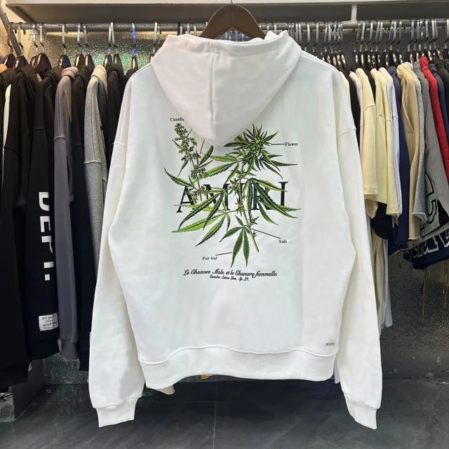 Tree Logo Hoodie Black White