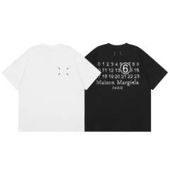 Maison Margiela MM6 Classic T-Shirt Black White