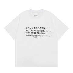 Maison Margiela MM6 T-Shirt Black White