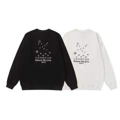 Maison Margiela MM6 Classic Sweatshirt Black White