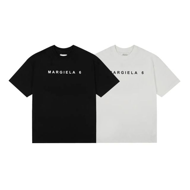 Maison Margiela MM9 Classic Clean Fits T-Shirt Black White