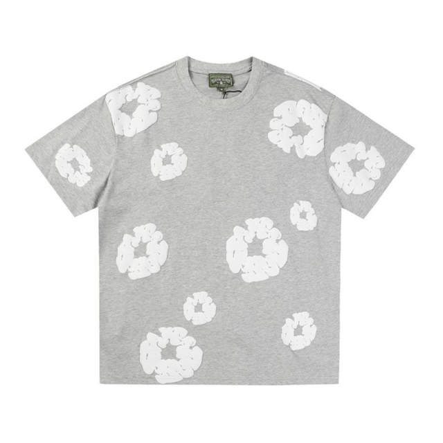 Denim Tears Foaming Printing T-Shirts Shorts Set