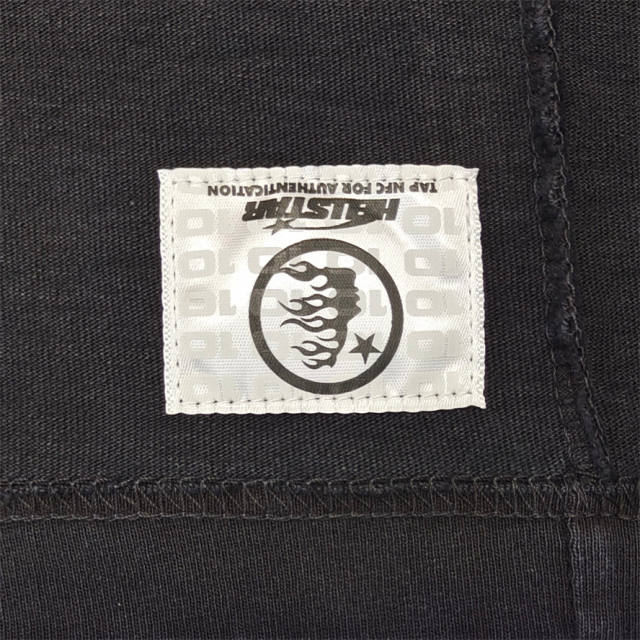 1:1 quality version Hellstar Back FAMILY washed version tee with NFC tag (Physical Chip)
