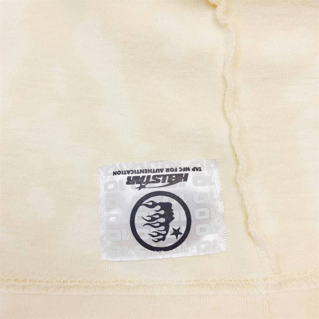 1:1 quality version Hellstar Full Tiffany Blue Logo Washed Version Tee with NFC Tag