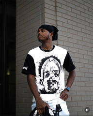 1:1 quality version Hellstar Lemon Yellow Logo Washed Version tee with NFC tag