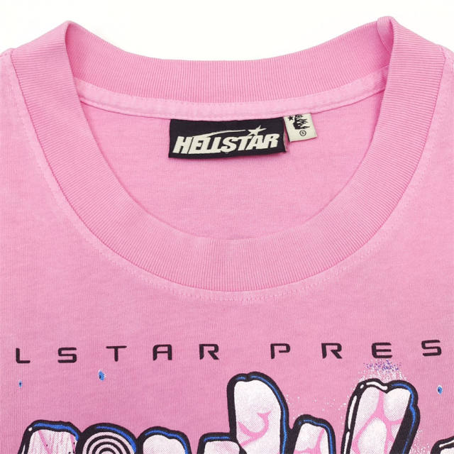 1:1 quality version Hellstar World Tour Lightning VR Tee with NFC Tag