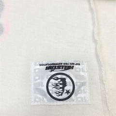 1:1 quality version Hellstar German Bulldog Head Print Tee with NFC Tag (Physical Chip)