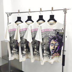 1:1 quality version Hellstar World Tour Lightning VR Tee with NFC Tag