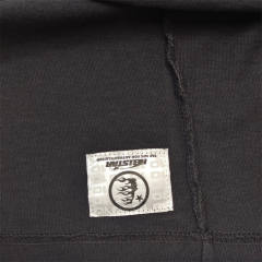 1:1 quality version Hellstar Wolf Head Full Moon Letter Print Washed Version tee with NFC Tag