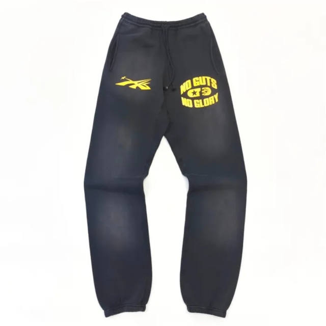 1:1 quality version Hellstar Nylon waxed black shorts with NFC Tag