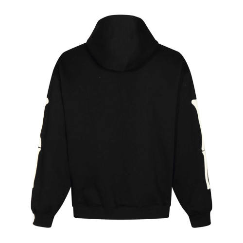 Broken Planet Foaming Print Zipped Hoodie
