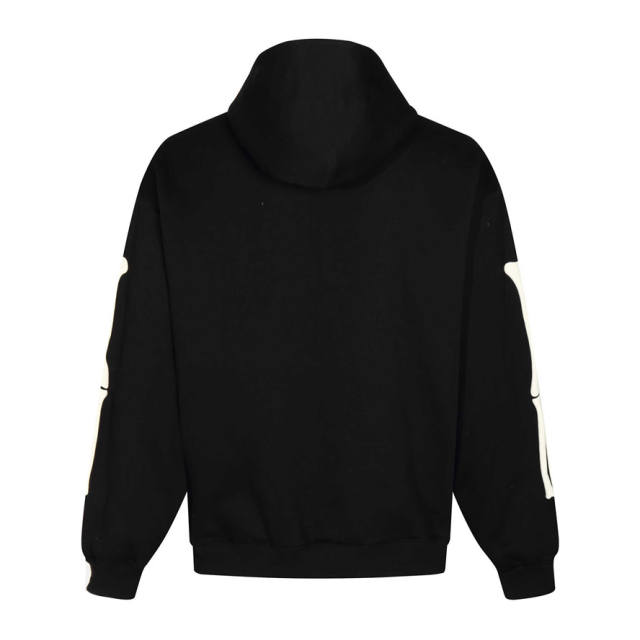 Broken Planet Foaming Print Zipped Hoodie