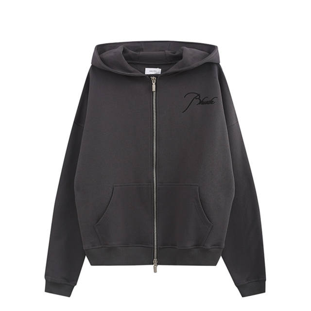 Rhude Hoodie Black Gray