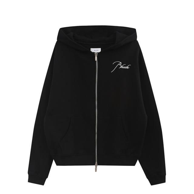 Rhude Hoodie Black Gray