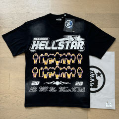 Hellstar 2 Rows Abstract Character Letter Print Tee 2 colors T-Shirt