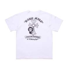 Bape x CH Babymilo Cross Tee T-Shirt Black White