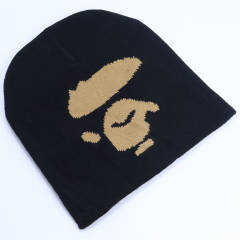 Bape Ape Face Knit Jacquard Cold Beanie 4 colors