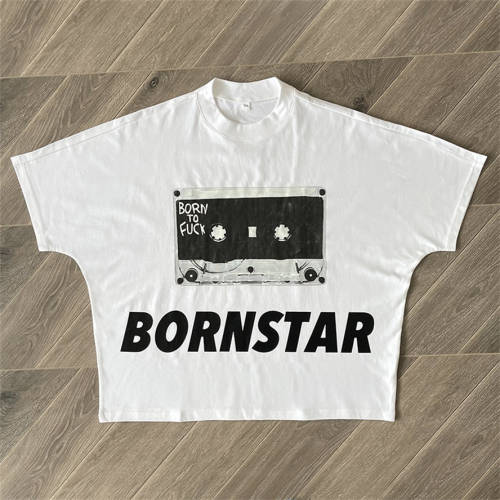 Blutosatire Billdog Wimpy Kid Bornstar Tee T-Shirt White
