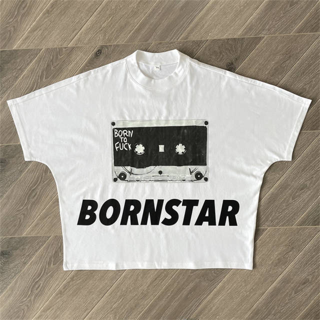 Blutosatire Billdog Wimpy Kid Bornstar Tee T-Shirt White
