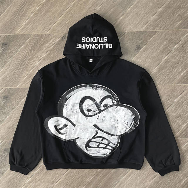 1:1 quality version Blutosatire Billdog Wimpy Kid Hoodie Black