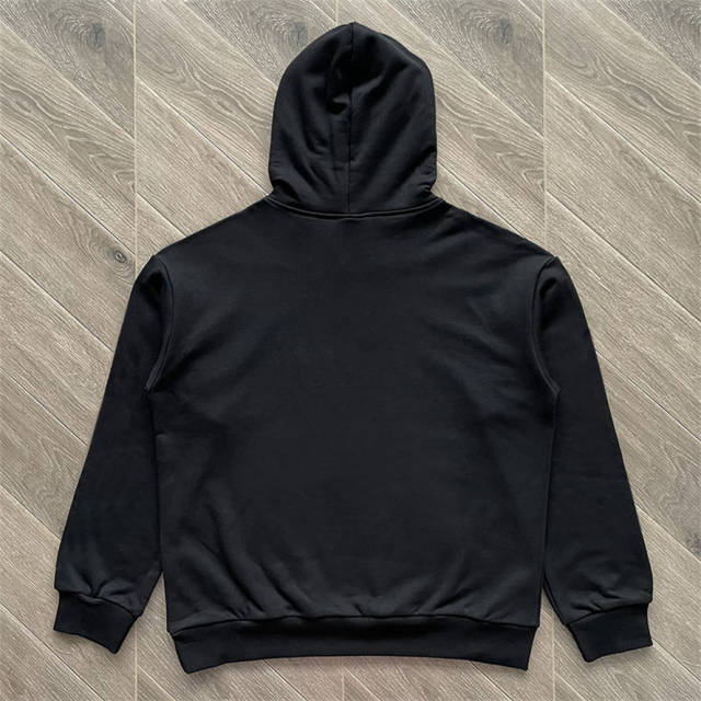 Spider WorldWide Classic Fonts Hoodie Black