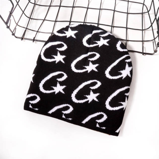Corteiz Letter Star Jacquard Knit Cold beanie 6 colors