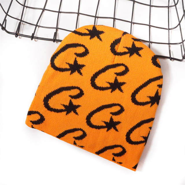 Corteiz Letter Star Jacquard Knit Cold beanie 6 colors
