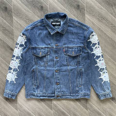 Spider Worldwide denim jean jacket