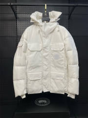 Canada Goo** 24FW Standard Expedition Down Puffer Jacket Black White