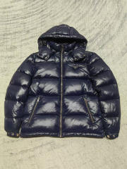 P**DA Duck Down Jacket Black/Navy Blue