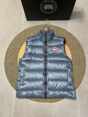 Canada Goo** 24FW Down Puffer Vest Black Navy Blue