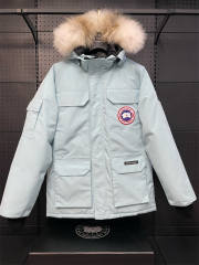 Canada G**se Down Expedition Puffer Jacket Teal YKK Zipper