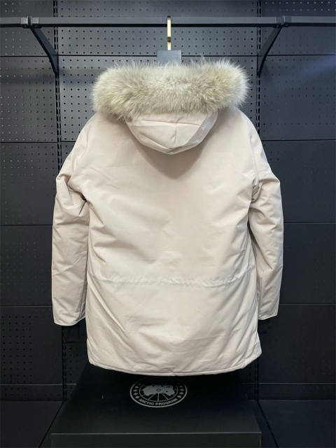 Canada G**se Down Expedition Puffer Jacket Khaki YKK Zipper
